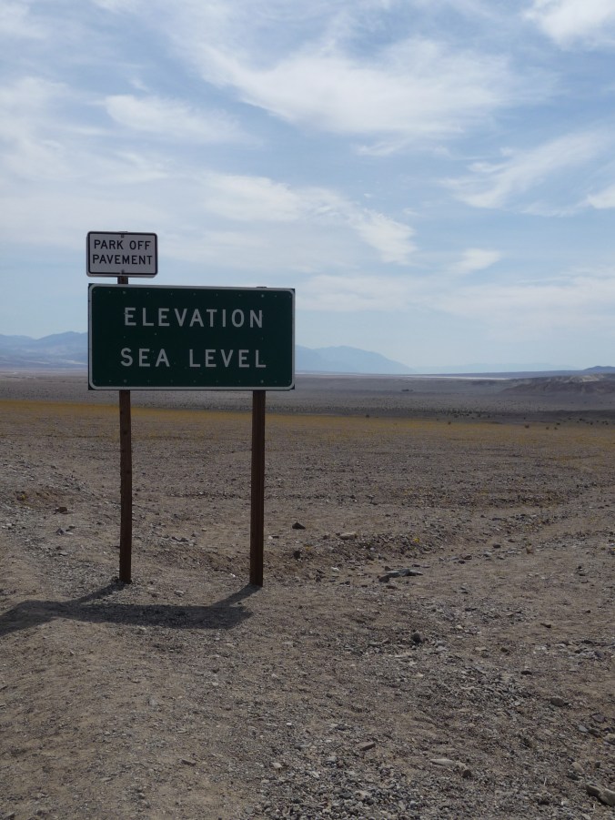 Death Valley Sea Level