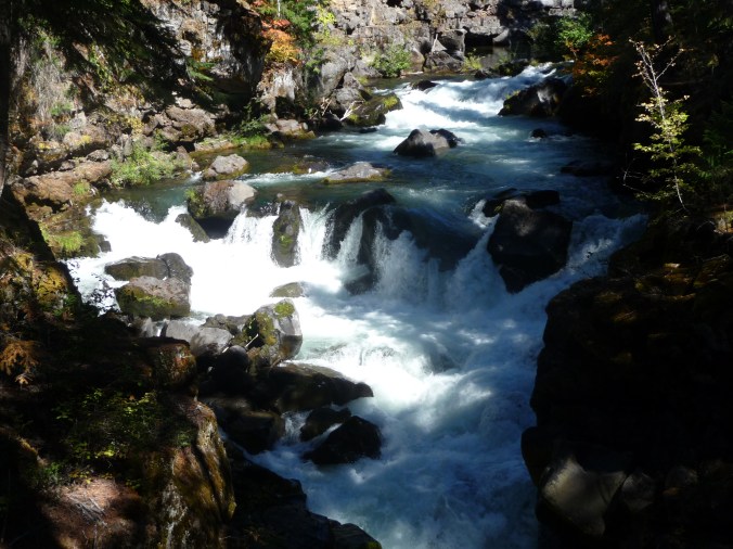 Rogue River at Natural Bridge OR