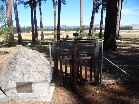 Peter Lassen Cemetery Entrance Gate