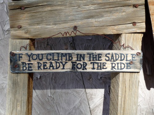China Ranch_Saddle and Ride Sign