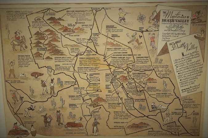 Death Valley Pictoral Map