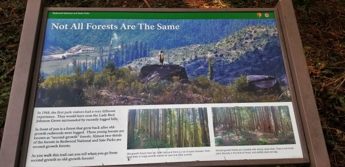 Old Growth vs New Growth Sign